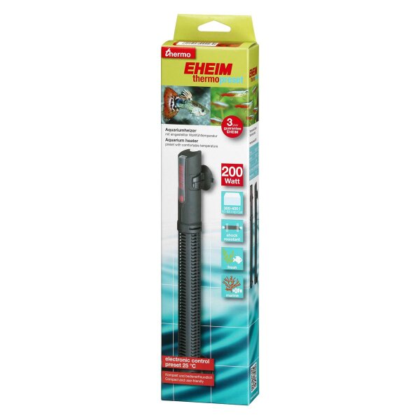 EHEIM ThermoPreset 200 - Zuverlässige Wärmeregulation für Aquarien