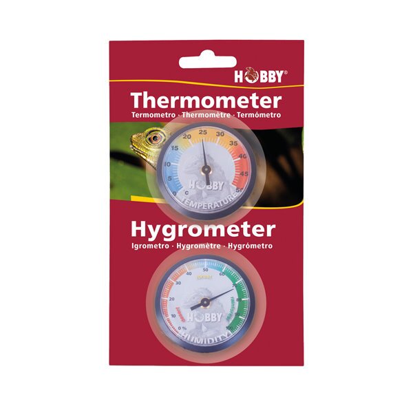 Hobby Thermometer/Hygrometer - Präzise Messungen für Ihr Aquarium