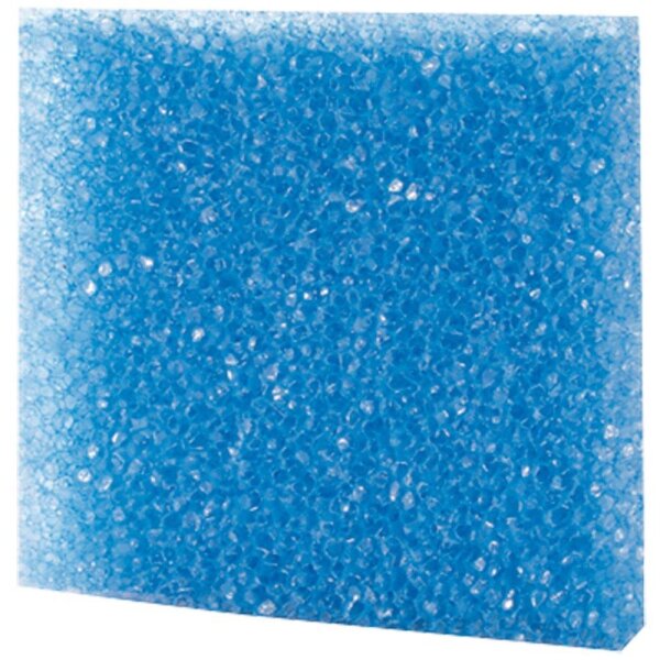 Hobby Filterschaum Grob 50x50x10cm Blau - Ideal für Aquarien und Teiche