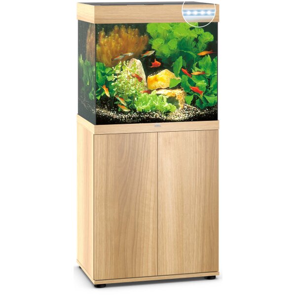 Juwel Kombi Lido 120 LED - Ihr modernes Aquarium im hellen Holztone
