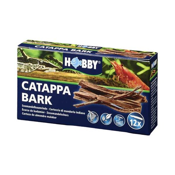 Hobby Catappa Bark 20g - Natürlicher Wasserfilter für Aquarien