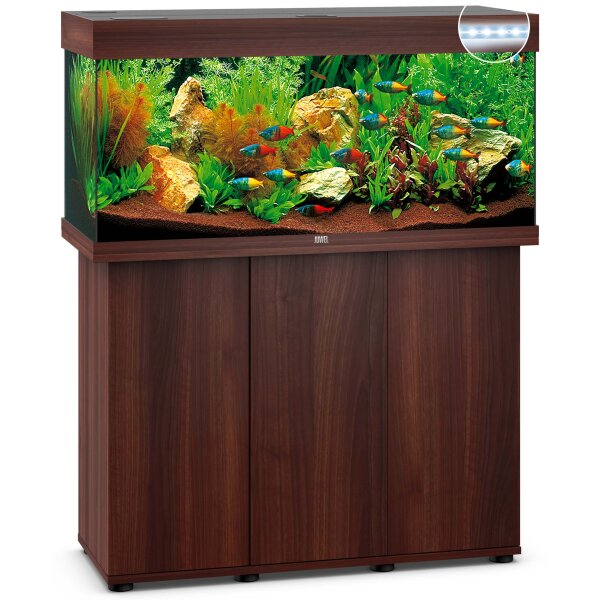 Juwel Kombi Rio 180 LED - Dunkles Holz