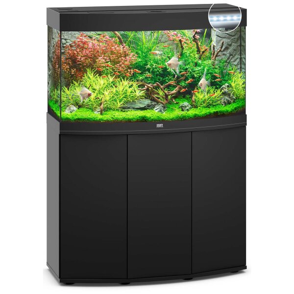 Juwel Kombi Vision 180 LED schwarz - Das ultimative Aquarium für jeden Raum