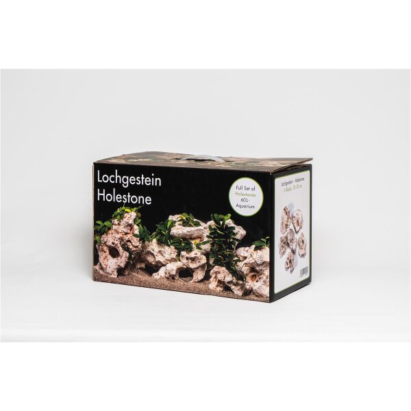 Aquadeco Meyer PB006-60 DekoSet Multilochgestein - Naturgetreu für Ihr 60l Aquar