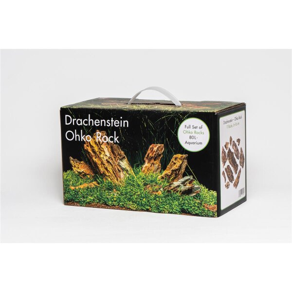 Aquadeco Meyer PB046-80 DekoSet Drachenstein - Prachtvolle Aquarien-Dekoration f
