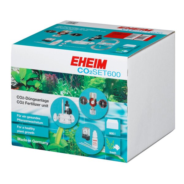 EHEIM CO2 Set 600 Mehrweg 2000g - Premium-Ausrüstung für Ihre Aquarien