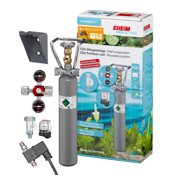 EHEIM CO2 Set 400 Mehrweg 500g - Optimale Wasserpflanzenversorgung