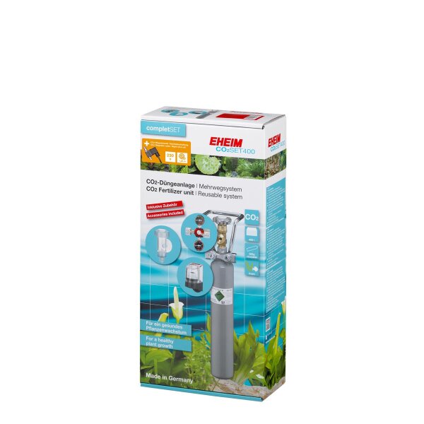 EHEIM CO2 Set 400 Mehrweg 500g - Optimale Wasserpflanzenversorgung