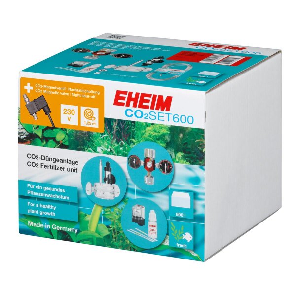 EHEIM CO2 Set 600 Mehrweg - Optimale CO2-Versorgung für Ihre Aquarien