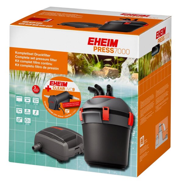 EHEIM Press 7000 inkl. Clear UVC9 - Die ultimative Reinigungslösung für Aquarien