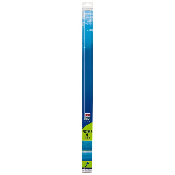 Juwel Aquariumrückwand Poster 2 =XL= Blau/Wasser - 150 x 60 cm