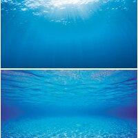 Juwel Aquariumrückwand Poster 2 =XL= Blau/Wasser -...
