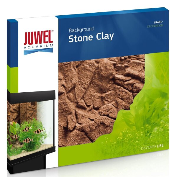 Juwel Motivrückwand Stone Clay - Naturgetreue Felsstruktur für Ihr Aquarium