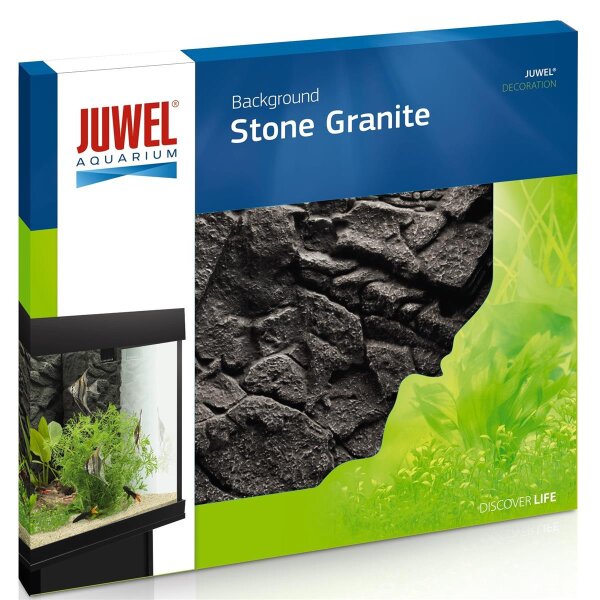 Juwel Motivrückwand Stone Granite - Naturgetreue Dekoration für Ihr Aquarium