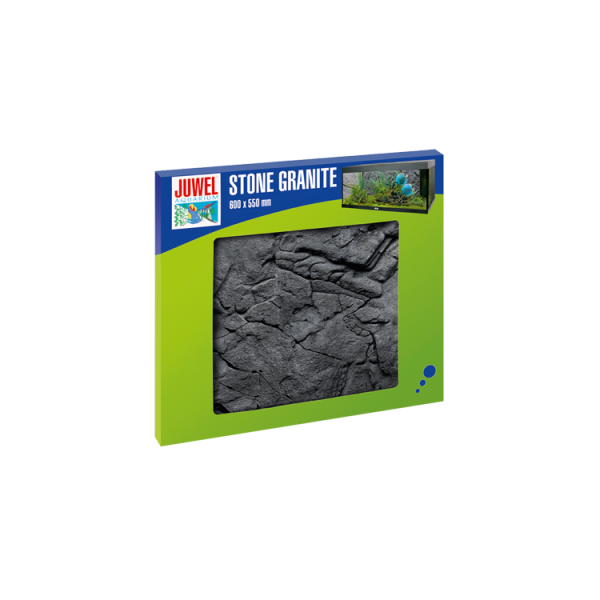 Juwel Motivrückwand Stone Granite - Naturgetreue Dekoration für Ihr Aquarium