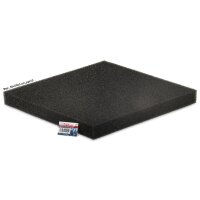 AS Aquaristik OHG +Filterschaum schwarz grob 50x50x2cm -...
