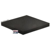AS Aquaristik OHG +Filterschaum Schwarz Fein - 50x50x10cm