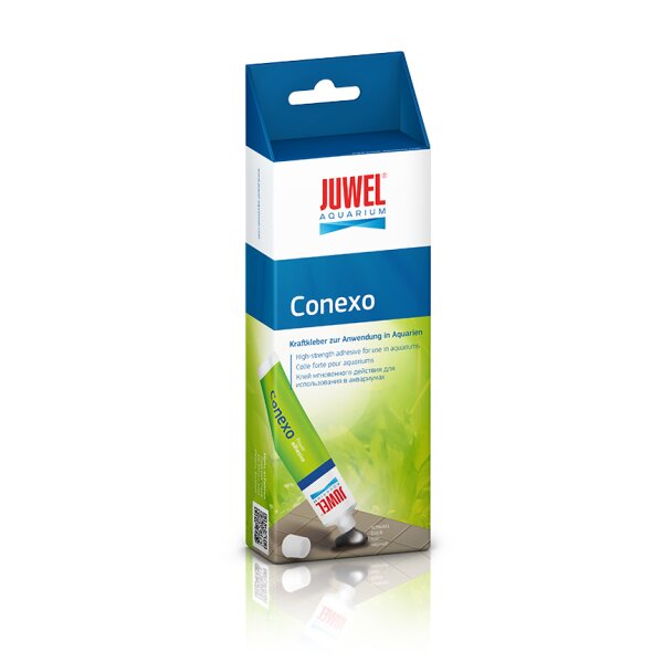 Juwel Conexo Schwarz 80 ml - Starkes Verkleben von Kunststoffen und Glas