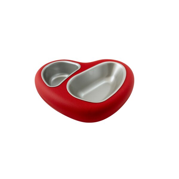 Georplast +GP Pet Napf Mon-Amour double – Praktisch und schön für Ihre Lieblings