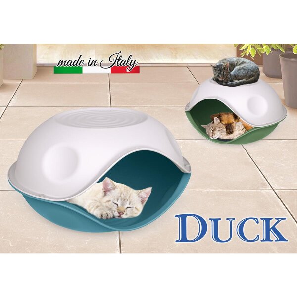 Georplast +GP Duck Plain Katzenhöhle - Komfort für Ihre Katz