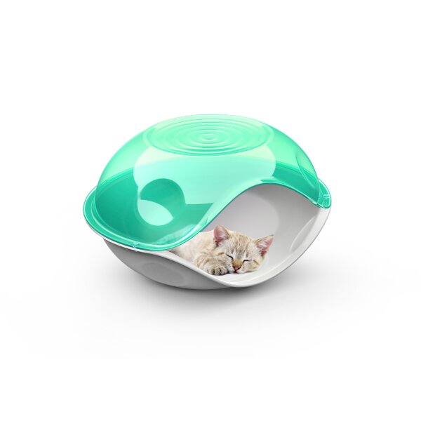 Georplast +GP Duck Plain Transparent Katzenhöhle - Sicherheit und Komfort für Ih