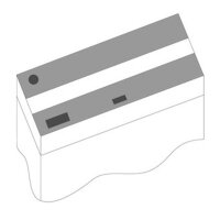 Juwel Klappensatz 100x40 cm - Perfekt für Rio 180...
