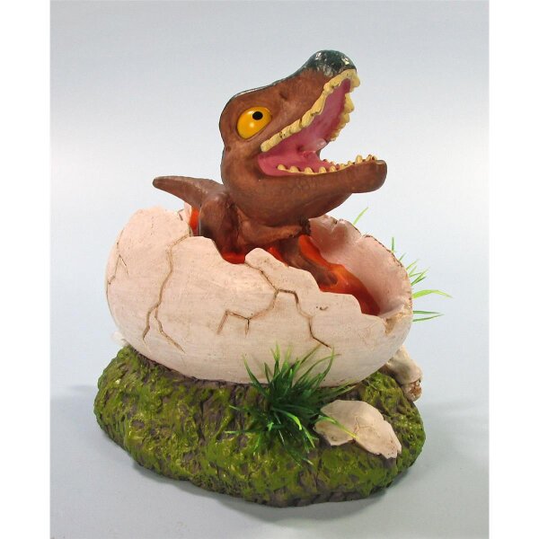 Orbit Aquaristik Deko Dino 3 im Ei - Prunkstück für Ihr Aquarium