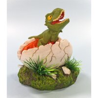 Orbit Aquaristik Deko Dino 4, im Ei - Attraktive Zierdeko...