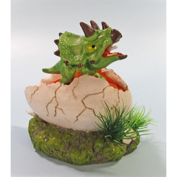 Orbit Deko Dino 6, im Ei - Attraktives Aquarium-Design