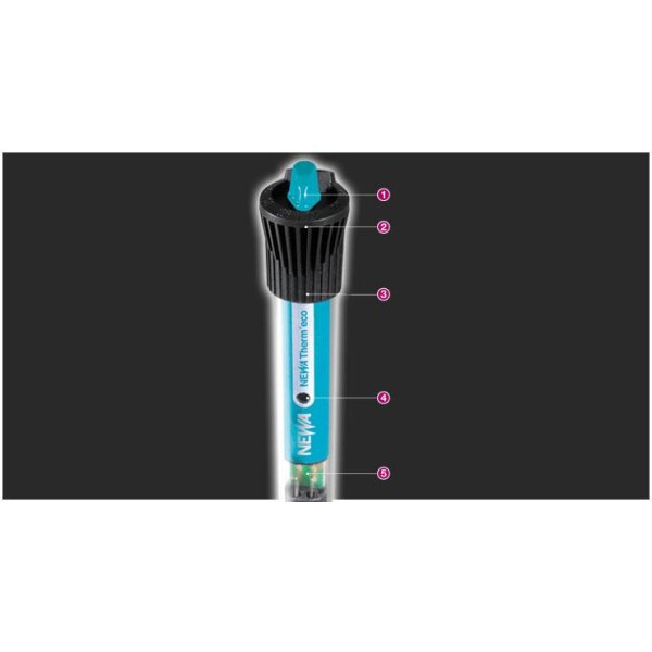 Newa Aquariumheizer/Heizstab Therm Eco VTO 100 Watt - Optimale Wassertemperatur