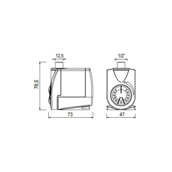 Newa Pumpe Jet 800 - Mehrzweckpumpe für Aquarien und Terrarien