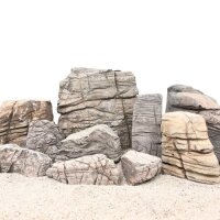 AQUA PET Stein Sandw&uuml;stensteine L 14-17 cm, 25 kg