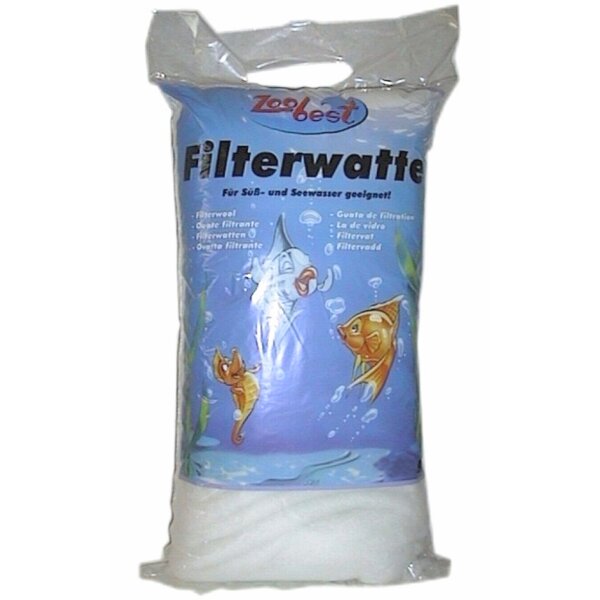 ZooBest Filterwatte Weiß - 500g Beutel