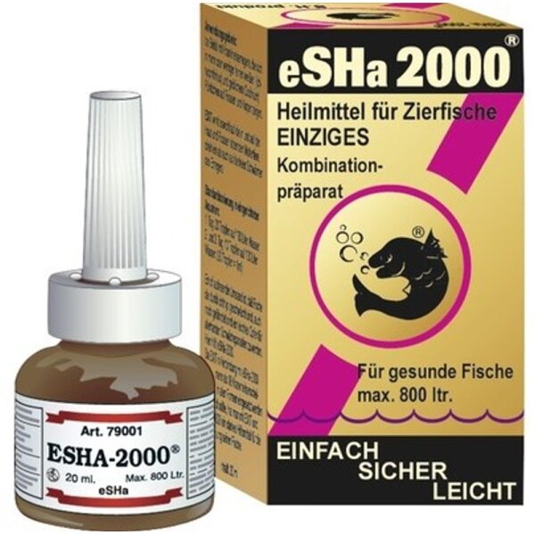 eSHa 2000® - Allroundheilmittel für Zierfische