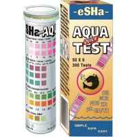 eSHa Aqua-Quick-Test - 6-in-1-Wasserteststreifen für...