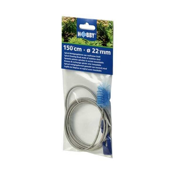 Hobby Spiral-Reinigungsbürste 150cm/Ø 22mm - Aquaristik Reinigungsmeister