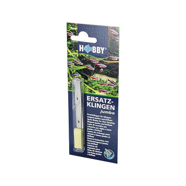 Ersatzklingen für Klingenmagnet Jumbo - 4er Set von Hobby Dohse Aquaristik