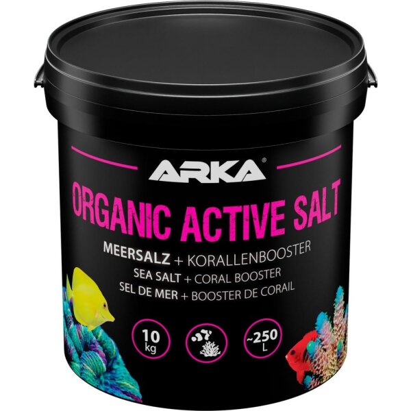 Meersalz Organic Active Salt 10kg mit Korallenbooster