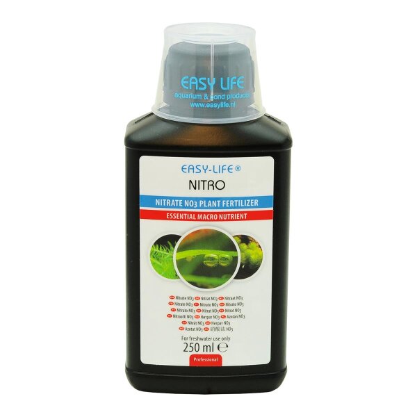 Easy-Life Nitro 250ml - Flüssiger Nitrat/Stickstoffdünger für Pflanzenaquarien
