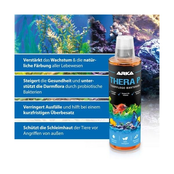 ARKA MICROBE-LIFT Wasseraufbereitung Teich TheraP - Tierpflege Bakterien - 946ml