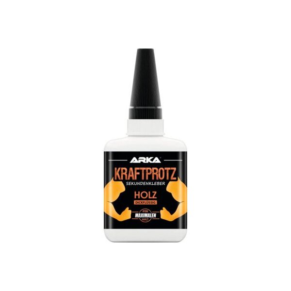 ARKA MICROBE-LIFT Kleber Kraftprotz Sekundenkleber Holz Dickflüssig - 50g