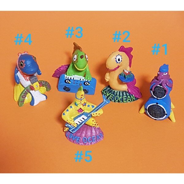 Europet-Bernina Dekoration Music Fishes div. Motive, VE=5x5