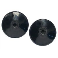 DENNERLE Sauger Longlife Schwarz Gro&szlig; 2er Set