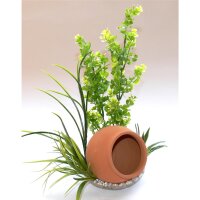 Sydeco Jar Plant 35cm - Naturgetreue Dekoration für...