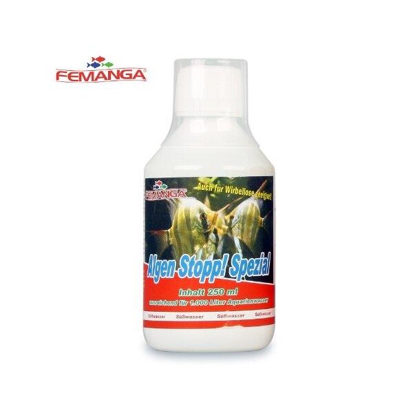 Femanga Algenstop Spezial 250ml - Effektiv gegen Blau- und Schmieralgen