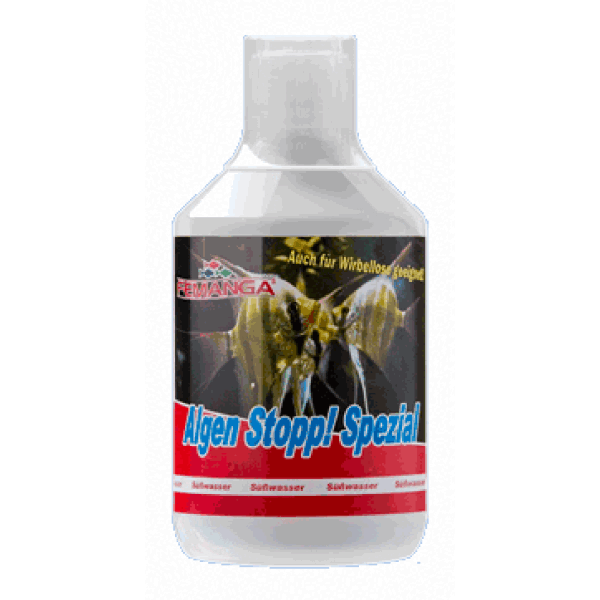 Femanga Algenstop Spezial 250ml - Effektiv gegen Blau- und Schmieralgen