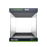 DENNERLE Aquarium Nano Cube White Glass 30l