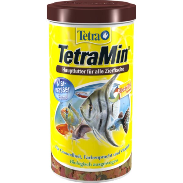 Tetra Min 1000 ml Zierfischfutter-Flocken Hauptfutter