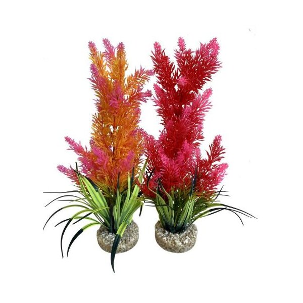 SYDECO Kunststoffpflanze Ice Colour Bush 30cm
