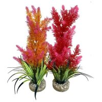 SYDECO Kunststoffpflanze Ice Colour Bush 30cm